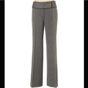 Kenar Dress Pants Black White Herringbone | 10